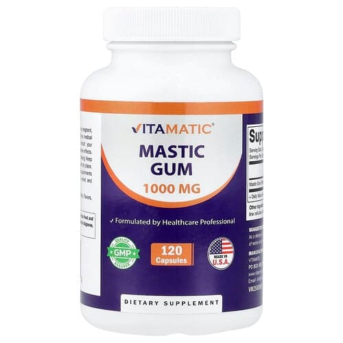 Vitamatic, Mastiksikumi, 120 kapselia (500 mg kapselia kohden)