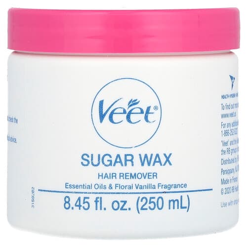 Veet, Sokerivahakarvanpoistoaine, eteerisillä öljyillä ja kukkaisella vaniljalla, 14 kpl