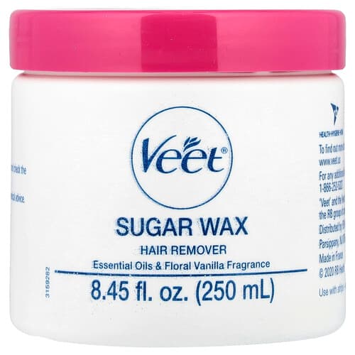 Veet, Sokerivahakarvanpoistoaine, eteerisillä öljyillä ja kukkaisella vaniljalla, 14 kpl
