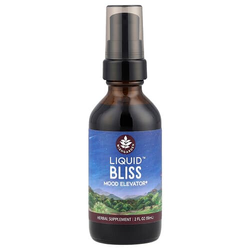 WishGarden Herbs, Liquid™ Bliss, mielialan kohottaja, 57 ml. (59 ml)
