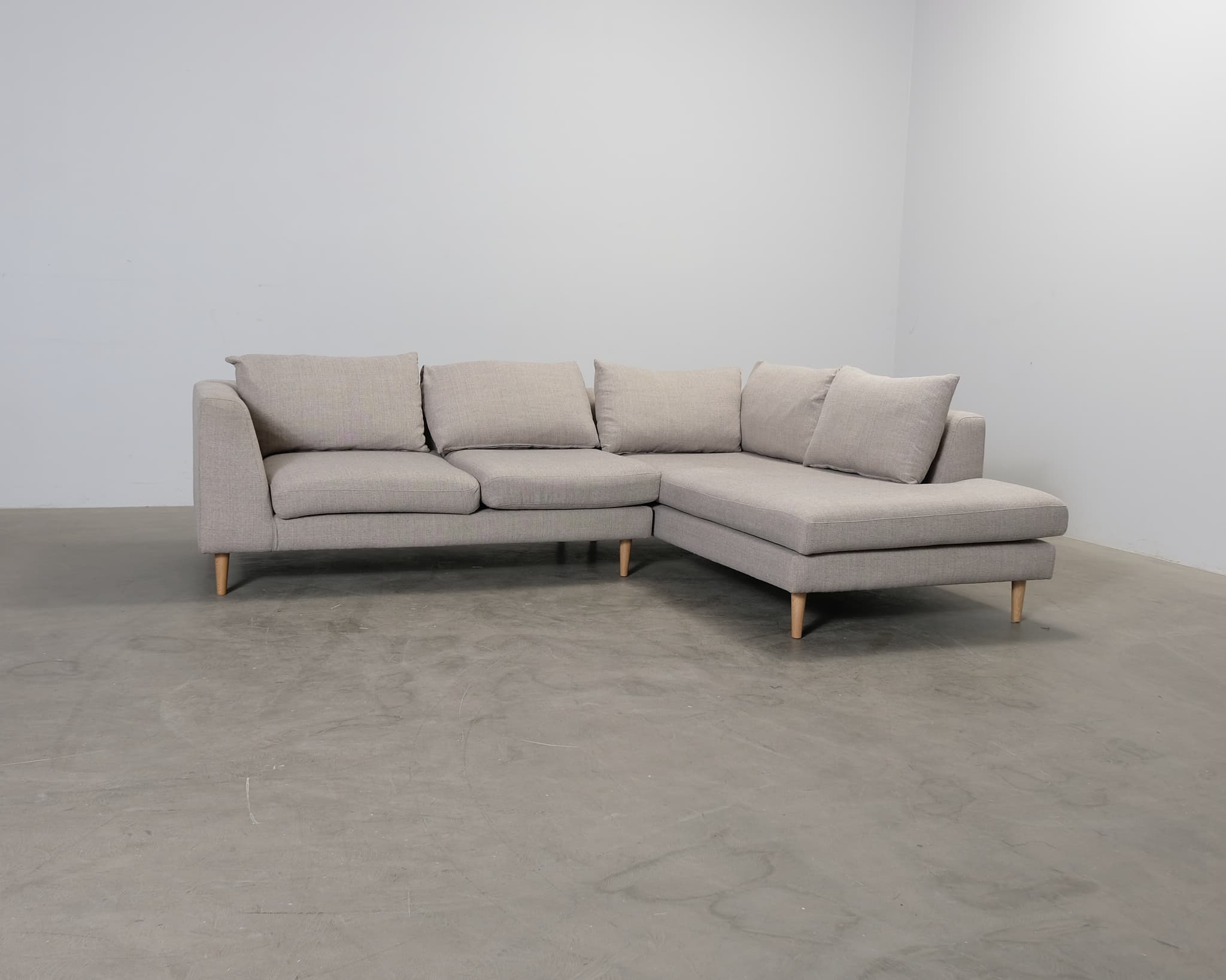 SofaCompany Noa 3-istuttava divaanisohva harmaanbeige view 2