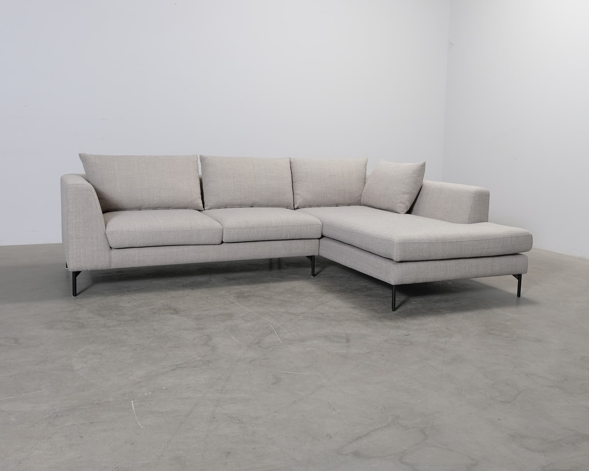 SofaCompany Noa 3-istuttava divaanisohva harmaanbeige view 2