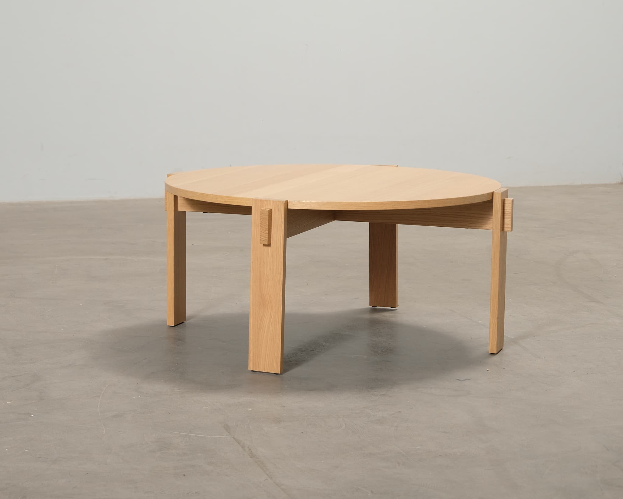 Sofacompany Carlo sohvapöytä ø 85 cm tammi view 2