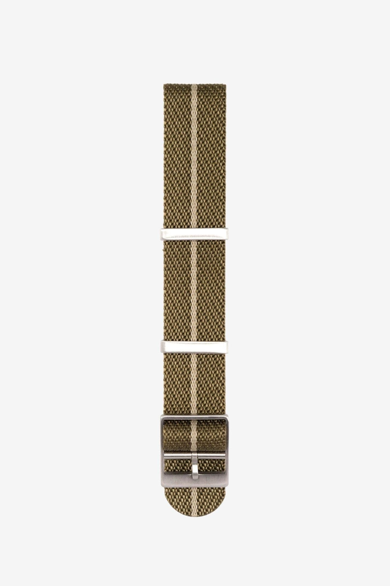 Nato Strap Single Pass - Gold Striped - 22mm