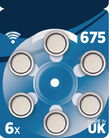 Rayovac Implant Pro+ 675 / PR44 Kuulokojeparisto 6-kpl