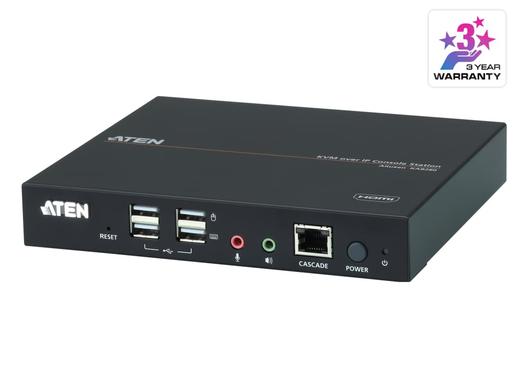ATEN – HDMI KVM over IP Console Station (KA8280-AX-G)