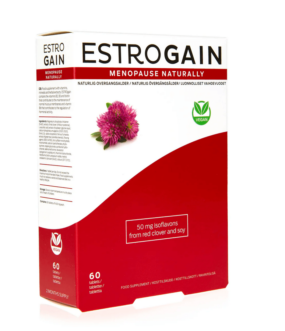 ESTROgain vegan ravintolisä 60 tablettia