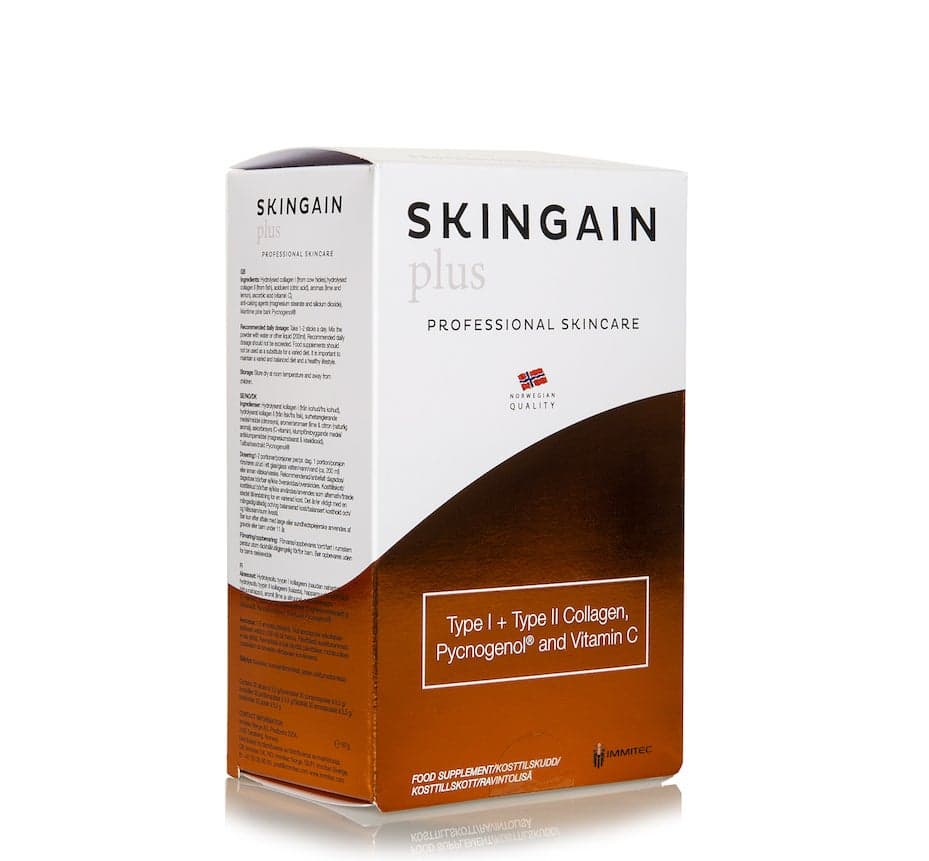 Skingain Plus Kollageeni + Pycnogenol® ravintolisä 30 pss