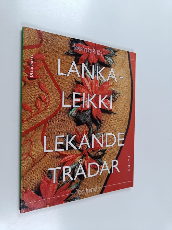 Ulla Ralli : Lankaleikki : kirjontaa ja paperilankakoristelua = Lekande trådar : broderier och dekorationer med pappersnören