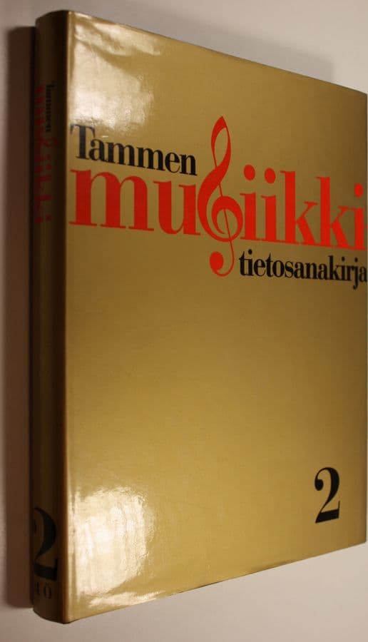 Folke H. ym. Törnblom : Tammen musiikkitietosanakirja 2, M-Ö