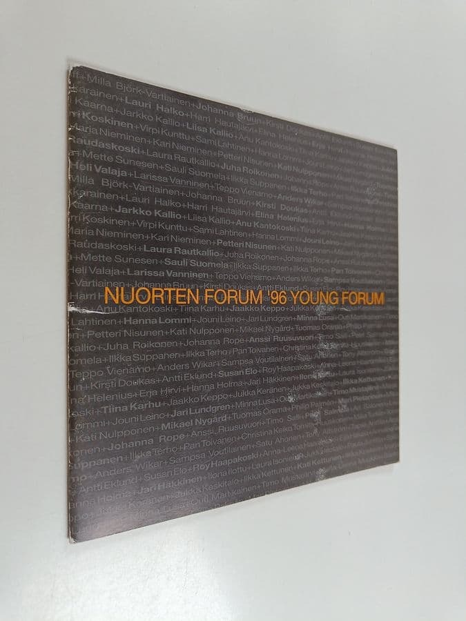 Nuorten Forum '96 Young Forum '96
