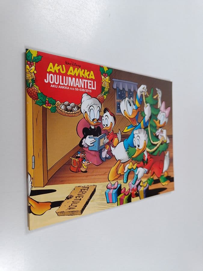 Walt Disney : Aku Ankka 52-53B/2015 :  Joulumanteli