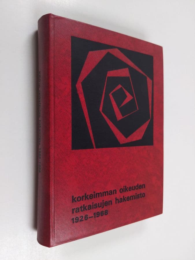 Martti Miettinen : Korkeimman oikeuden ratkaisujen hakemisto 1926-1968