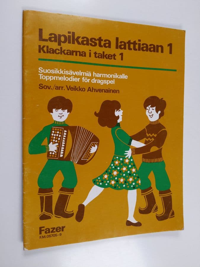 Lapikasta lattiaan : suosikkisävelmiä harmonikalle 1