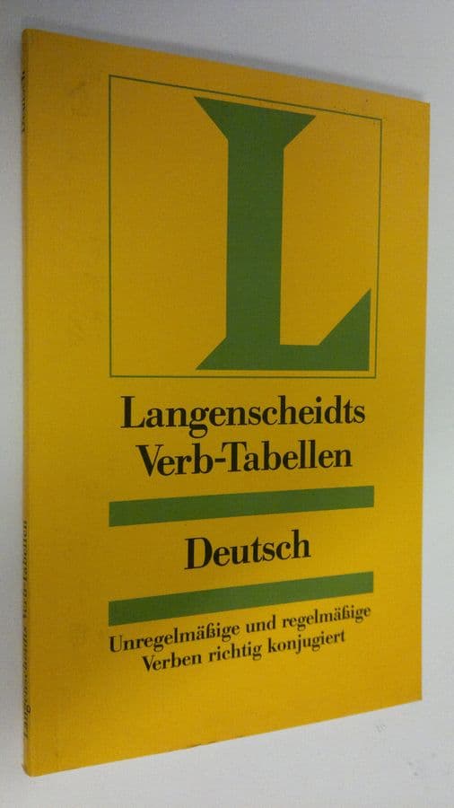 Heinz F. Wendt : Langenscheidts Verb-Tabellen Deutsch