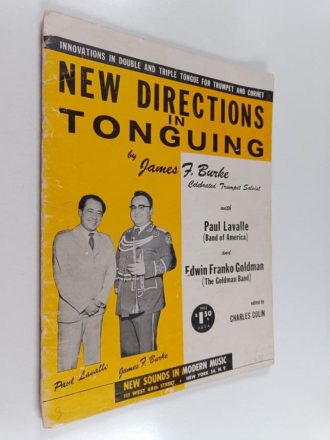 James F. Burke : New Directions in Tonguing