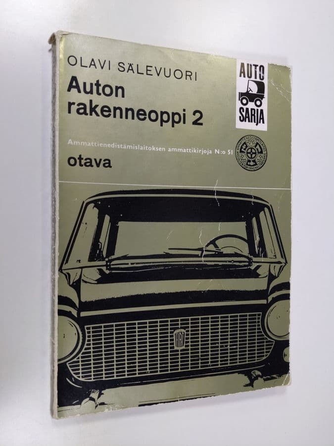 Olavi Sälevuori : Auton rakenneoppi 2, Voimansiirtolaitteet