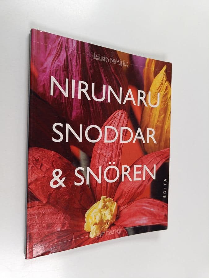 Pirkko Toivanen : Nirunaru : Kiehtovien mallien ja ideoiden paperilanka = Snoddar & Snören : allt möjligt med papperssnöre