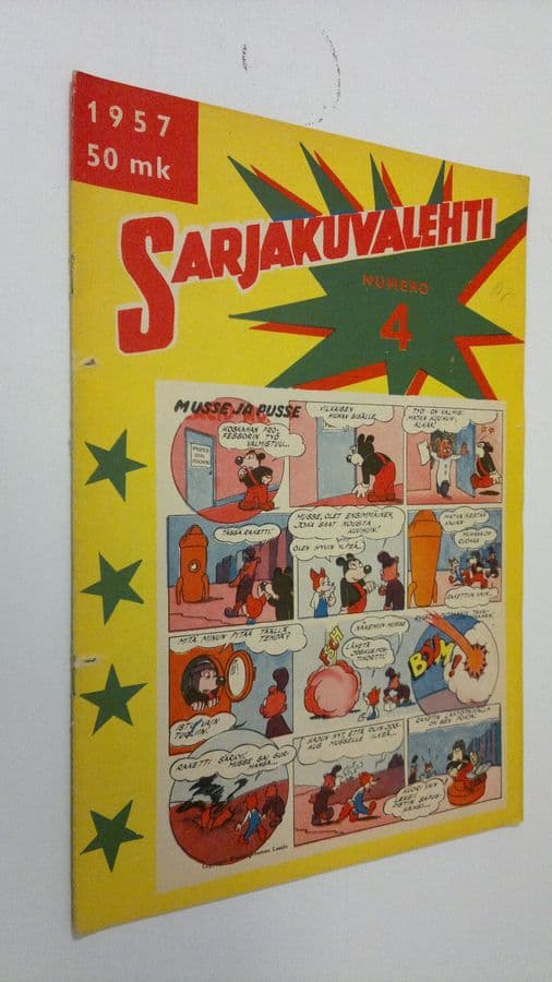 Sarjakuvalehti n:o 4/1957