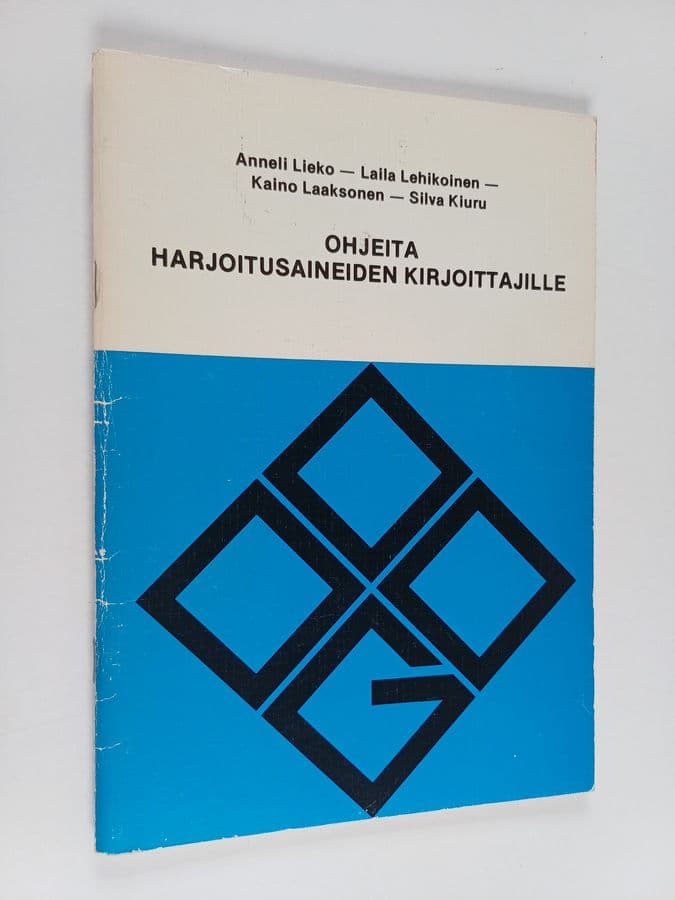 Ohjeita harjoitusaineiden kirjoittajille