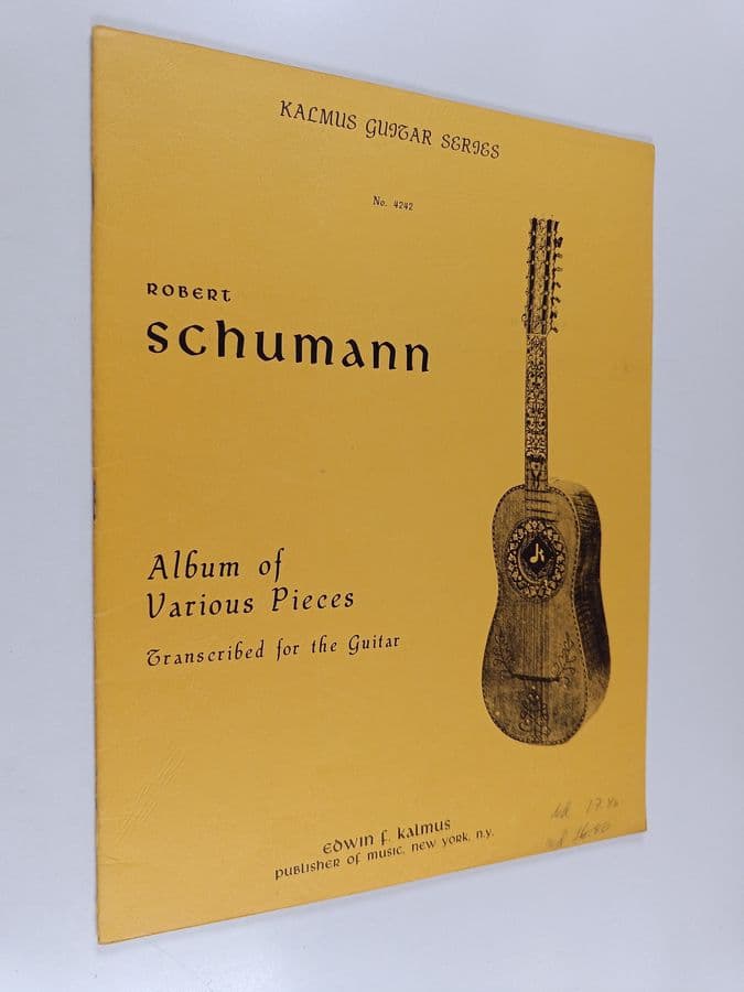 Andre Boucourechliev : Robert Schumann - Album of various pieces