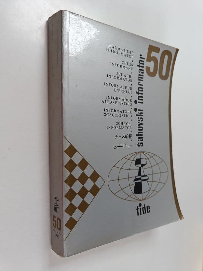 Chess informant 50 : Šahovski informator ; Schachinformator ; Informateur d'echecs ; Informador ajedrecistico ; Shackinformator