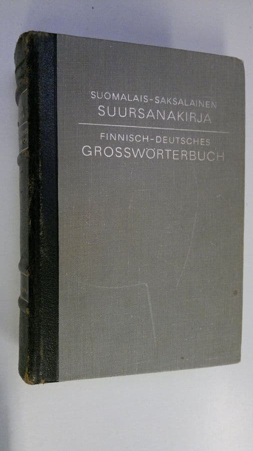 Pekka Katara : Suomalais-saksalainen suursanakirja = Finnisch-deutsches Grosswörterbuch