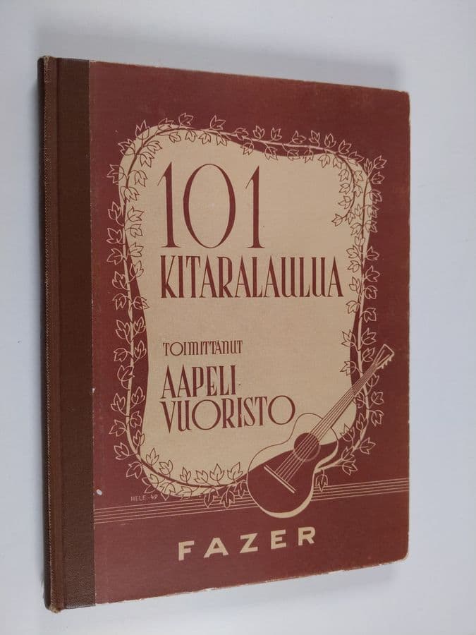 Aapeli Vuoristo : 101 kitaralaulua