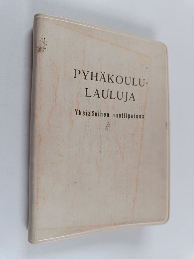 Pyhäkoululauluja : yksiääninen nuottipainos