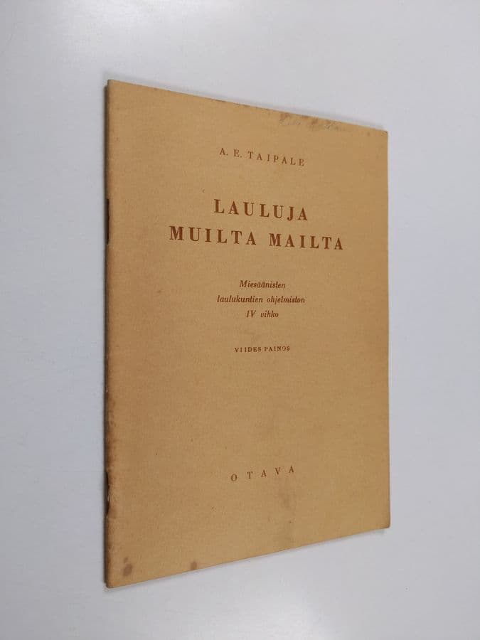 Lauluja muilta mailta