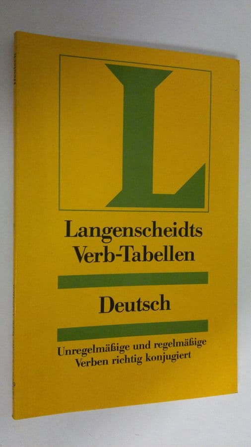 Heinz F. Wendt : Langenscheidts Verb-Tabellen Deutsch