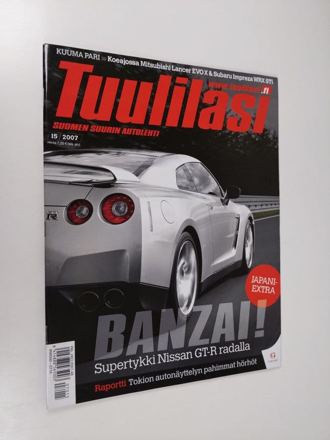 Tuulilasi 15/2007 : koko perheen autolehti