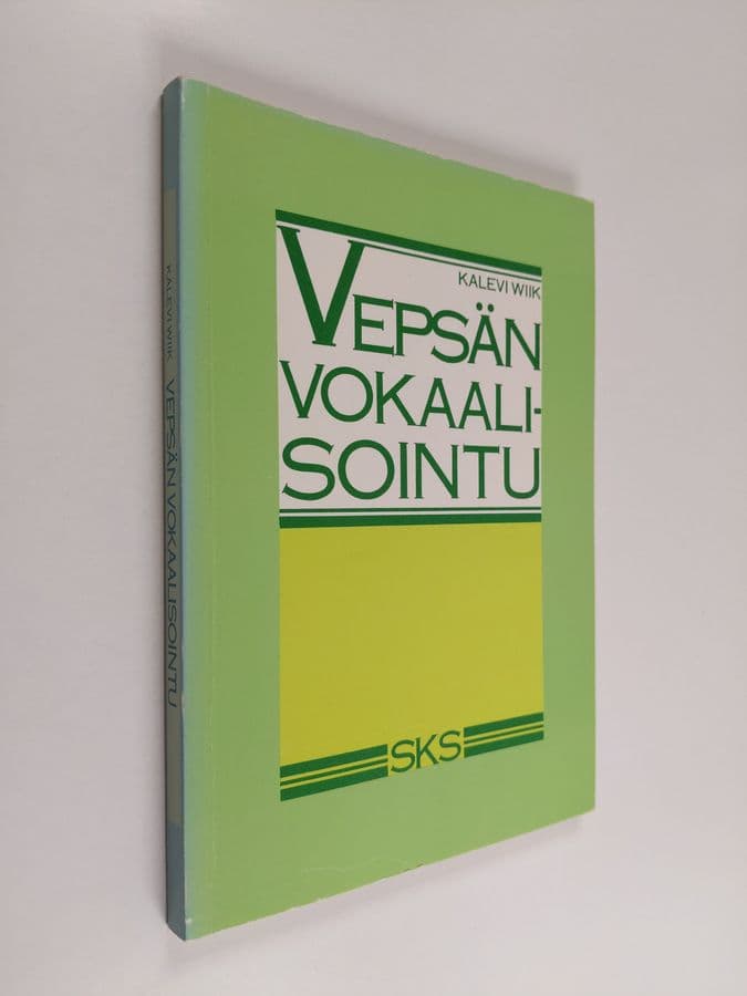 Kalevi Wiik : Vepsän vokaalisointu
