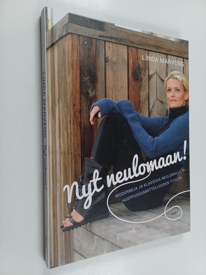 Linda Marveng : Nyt neulomaan! : moderneja ja klassisia neulemalleja huippusuunnittelijoiden tyyliin