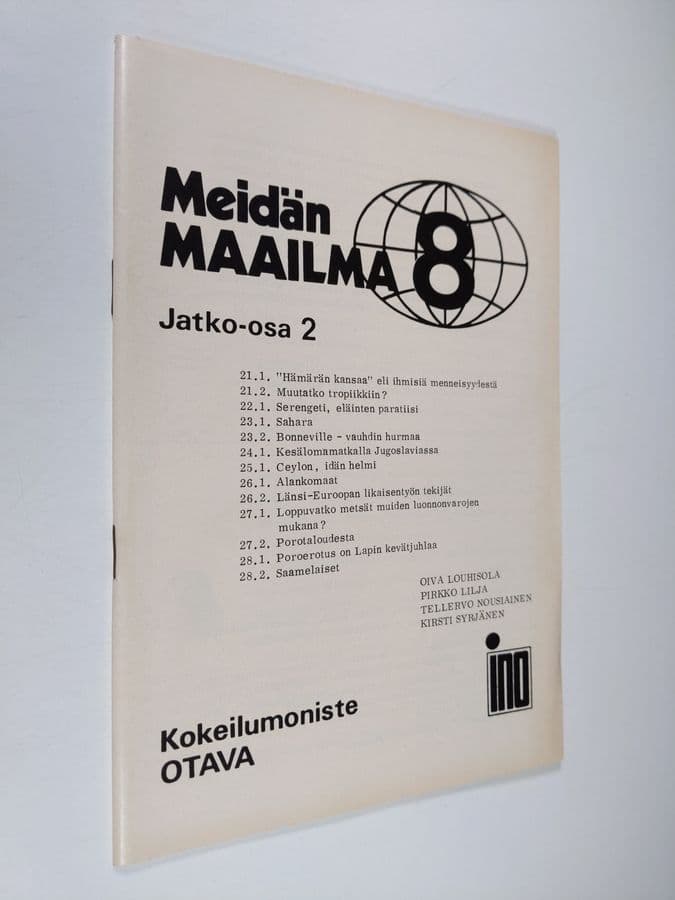 Meidän maailma 8 - Jatko-osa 2, kokeilumoniste