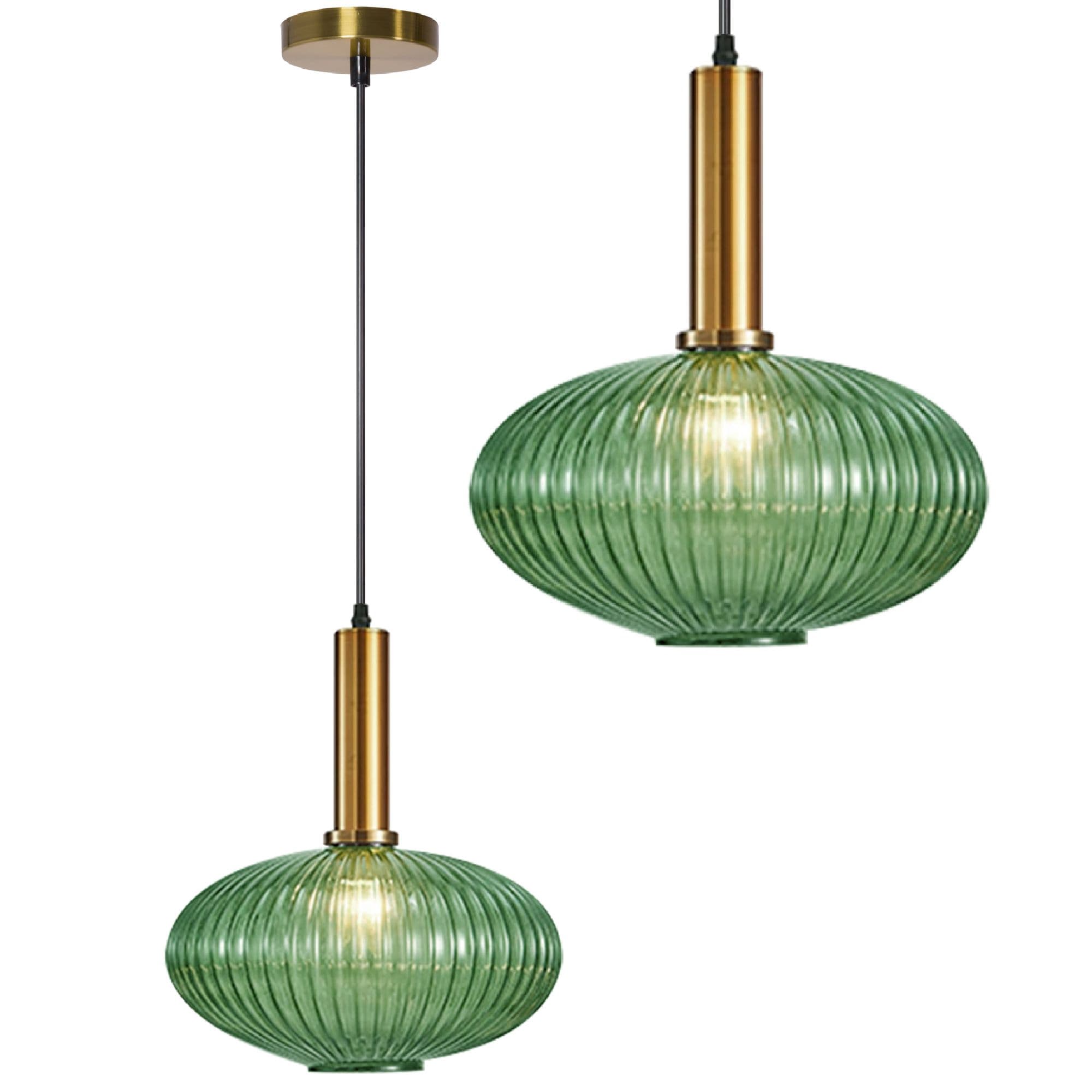 TOOLIGHT riippuva kattovalaisin APP465-1CP vihreä, 14, 5x24, 5x28, 5cm