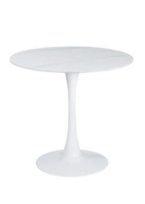 Santa ruokapöytä 80cm pyöreä valkoinen