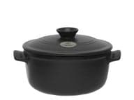 Emile Henry Pyöreä pata 2,5 L, Musta