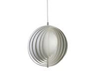 Verner Panton Moon kattovalaisin 34 cm, valkoinen
