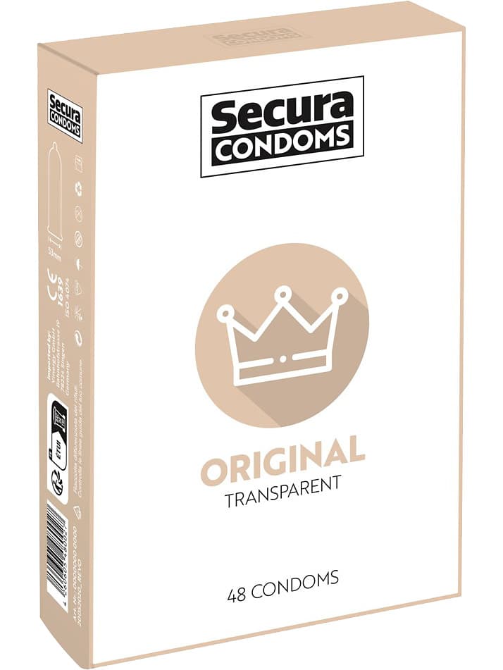 Secura : Original Condoms, 48-pack