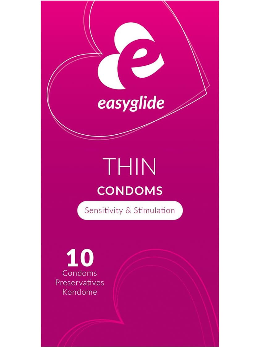 EasyGlide : Extra Thin Condoms, 10-pack