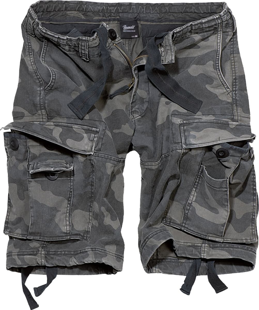 miesten shortsit BRANDIT - Vintage Shorts Darkcamo XL