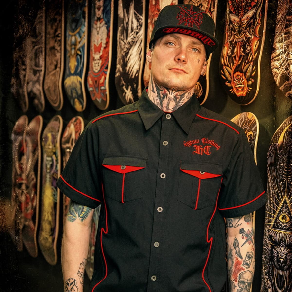 miesten paita HYRAW - MC - RED 3XL