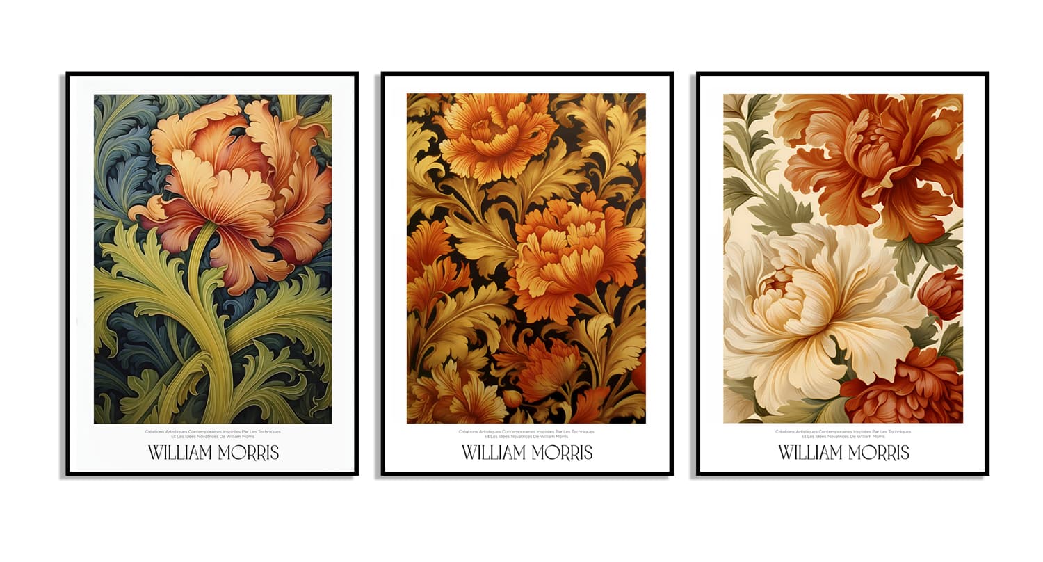 William Morris Juliste Sarja 3