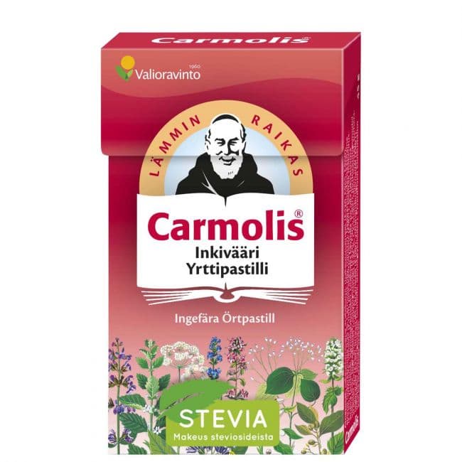 Carmolis Inkiv????ripastilli 45 g