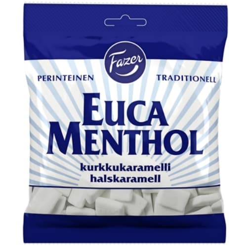 Fazer Euca Menthol Kurkkukaramelli 200g