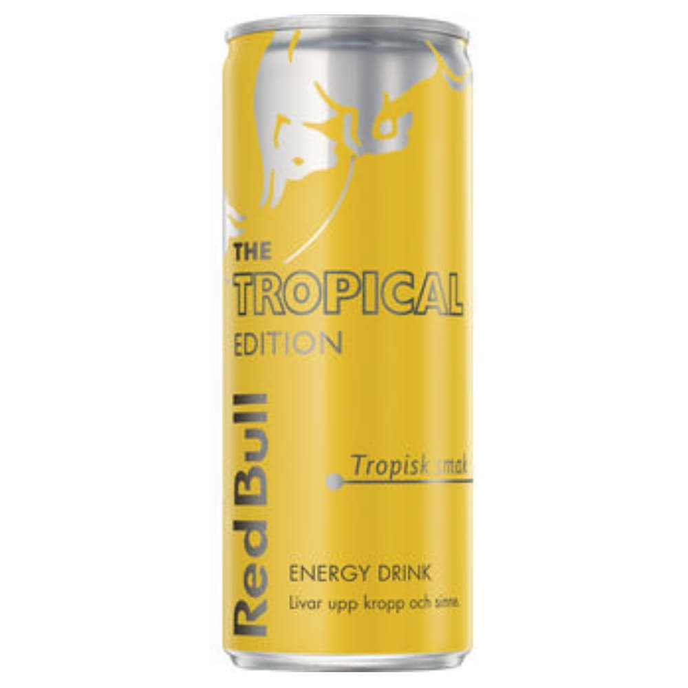 Redbull The Tropical Edition Trooppiset Hedelmät 250ml