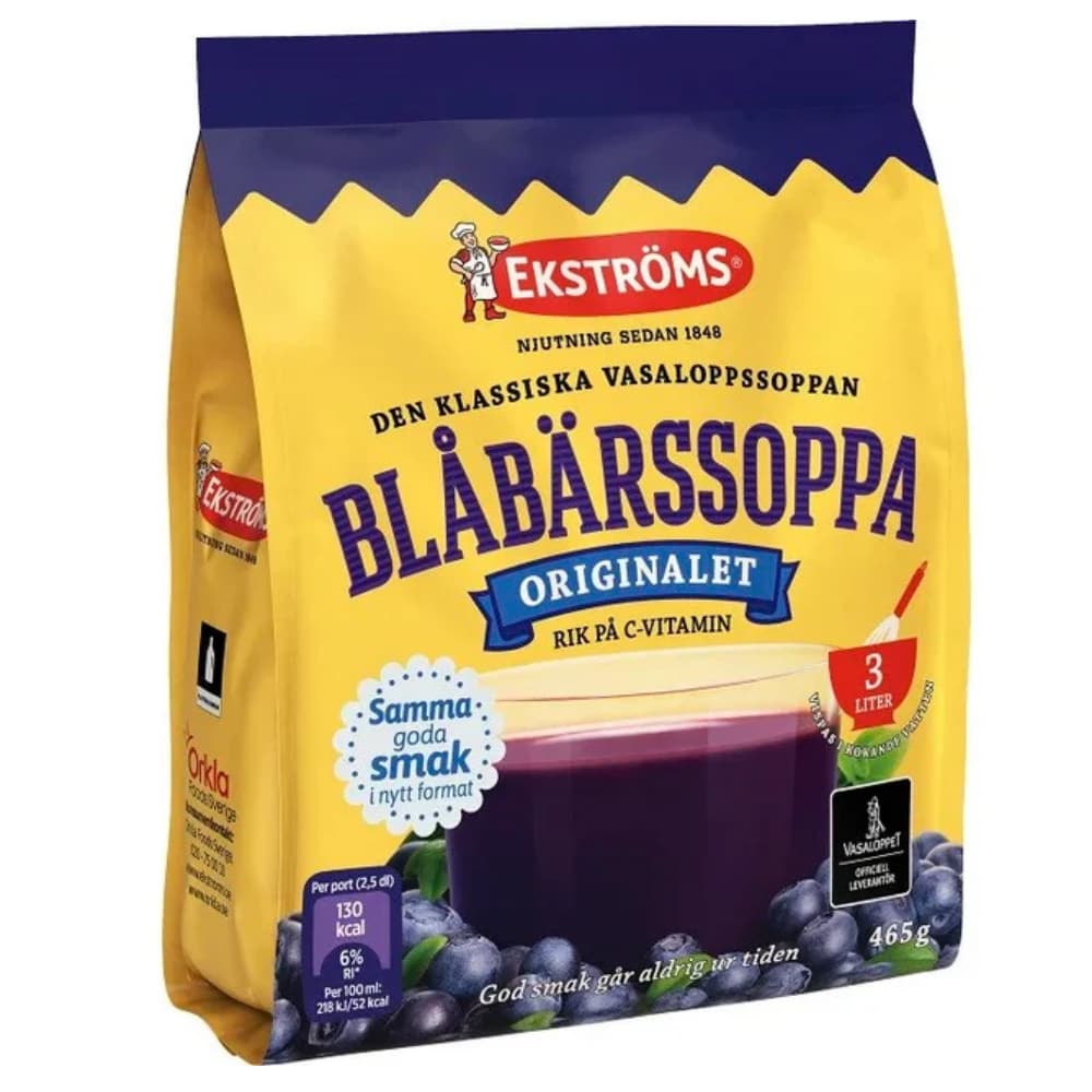 Ekströms Blåbärssoppa 465g