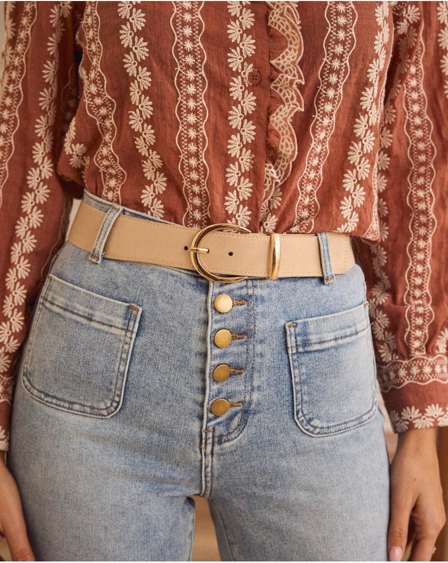 Silvia Ecru Belt
