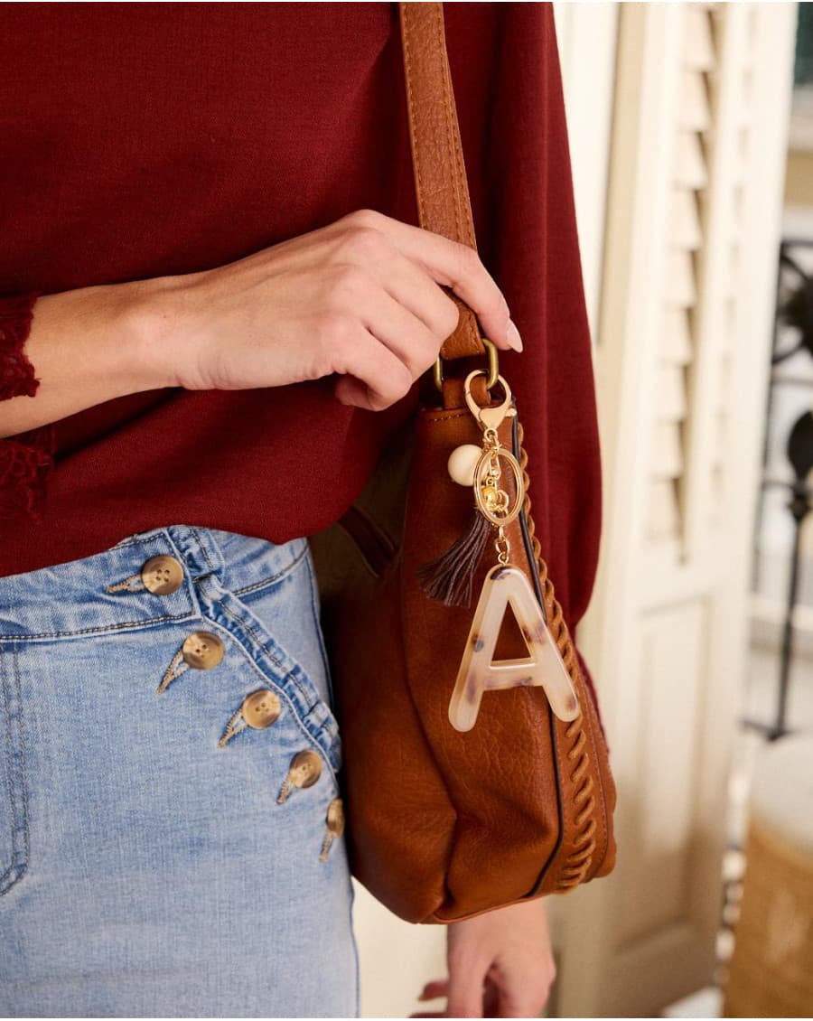 Animal Keychain Letter